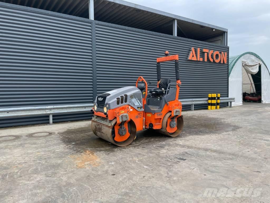 Hamm HD 12 VV Двойни барабанни ролки
