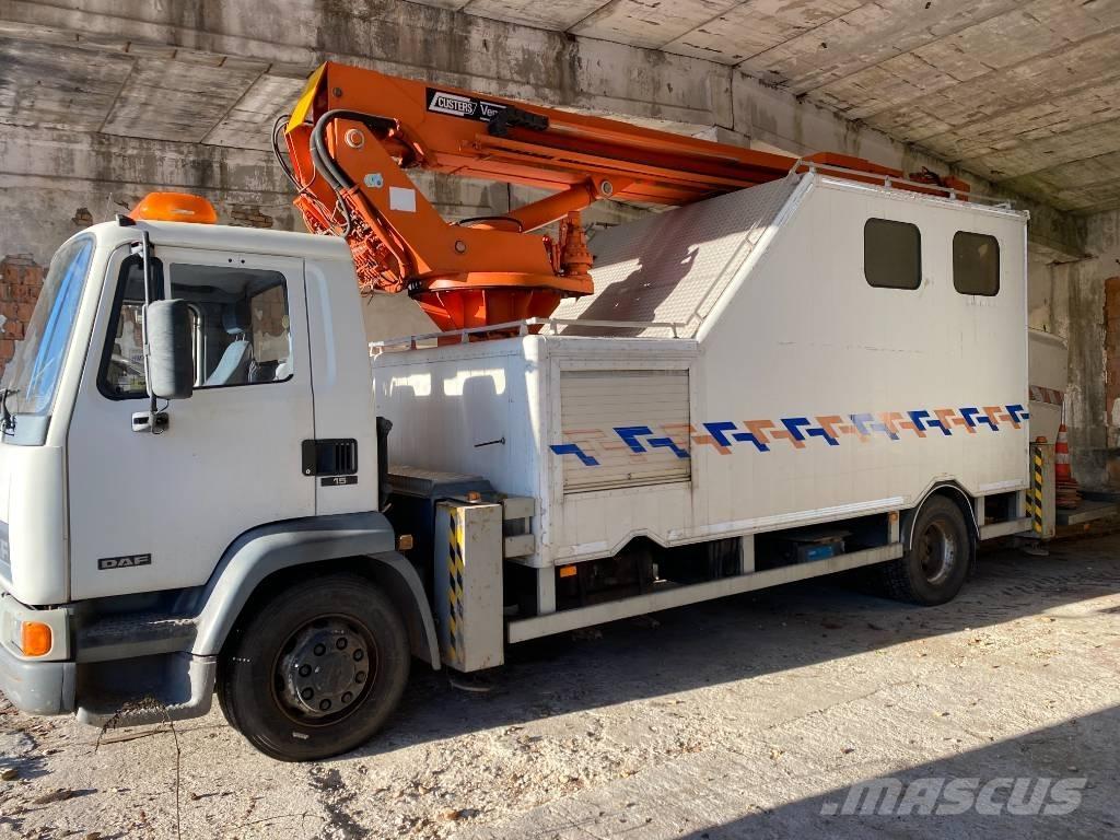 DAF AE55CE Моторизирани платформи с ремарке