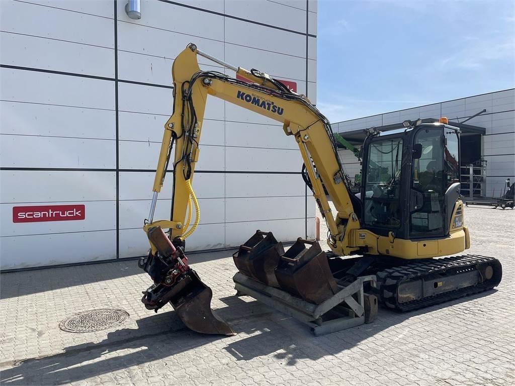 Komatsu PC55MR-5 Колесни екскаватори