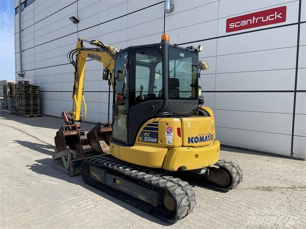 Komatsu PC55MR-5 Колесни екскаватори