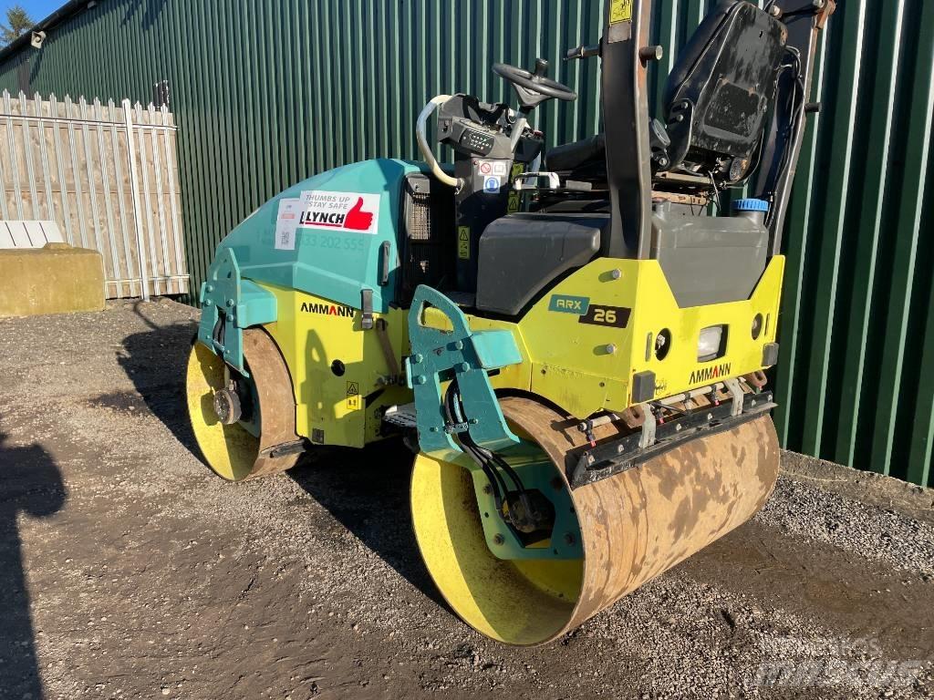 Ammann ARX 26 Двойни барабанни ролки
