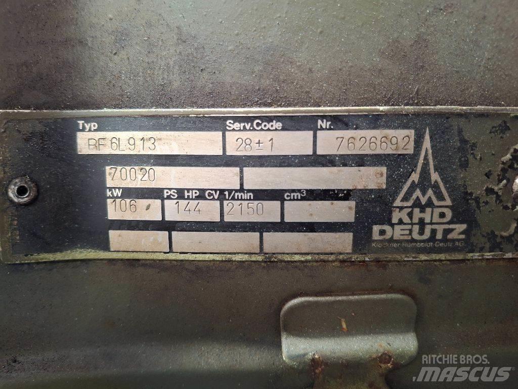 Deutz RF6L913 Двигатели