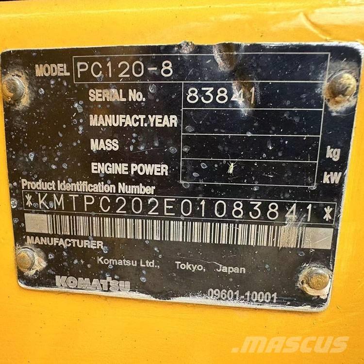 Komatsu PC 120-8 Верижен екскаватор