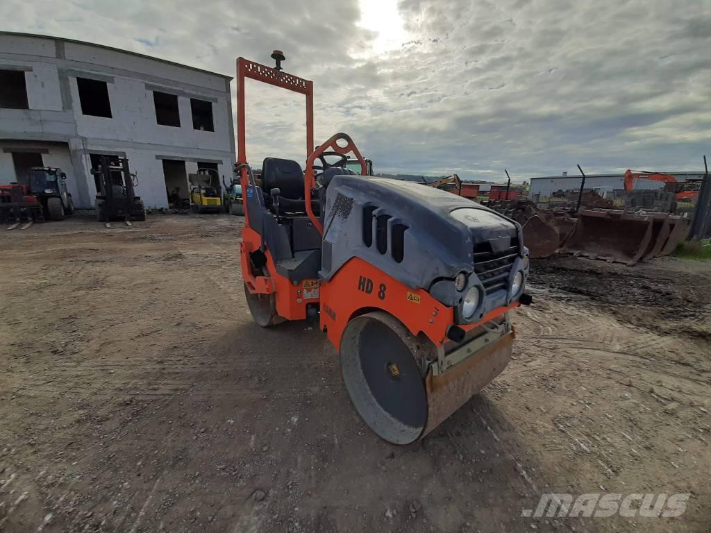 Hamm HD 8 VV Двойни барабанни ролки

