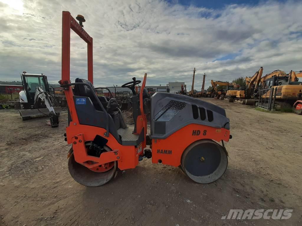 Hamm HD 8 VV Двойни барабанни ролки
