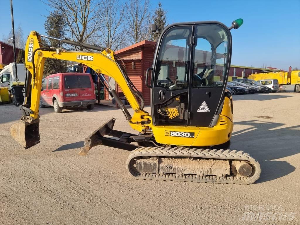 JCB 8030 ZTS Мини екскаватори < 7 т