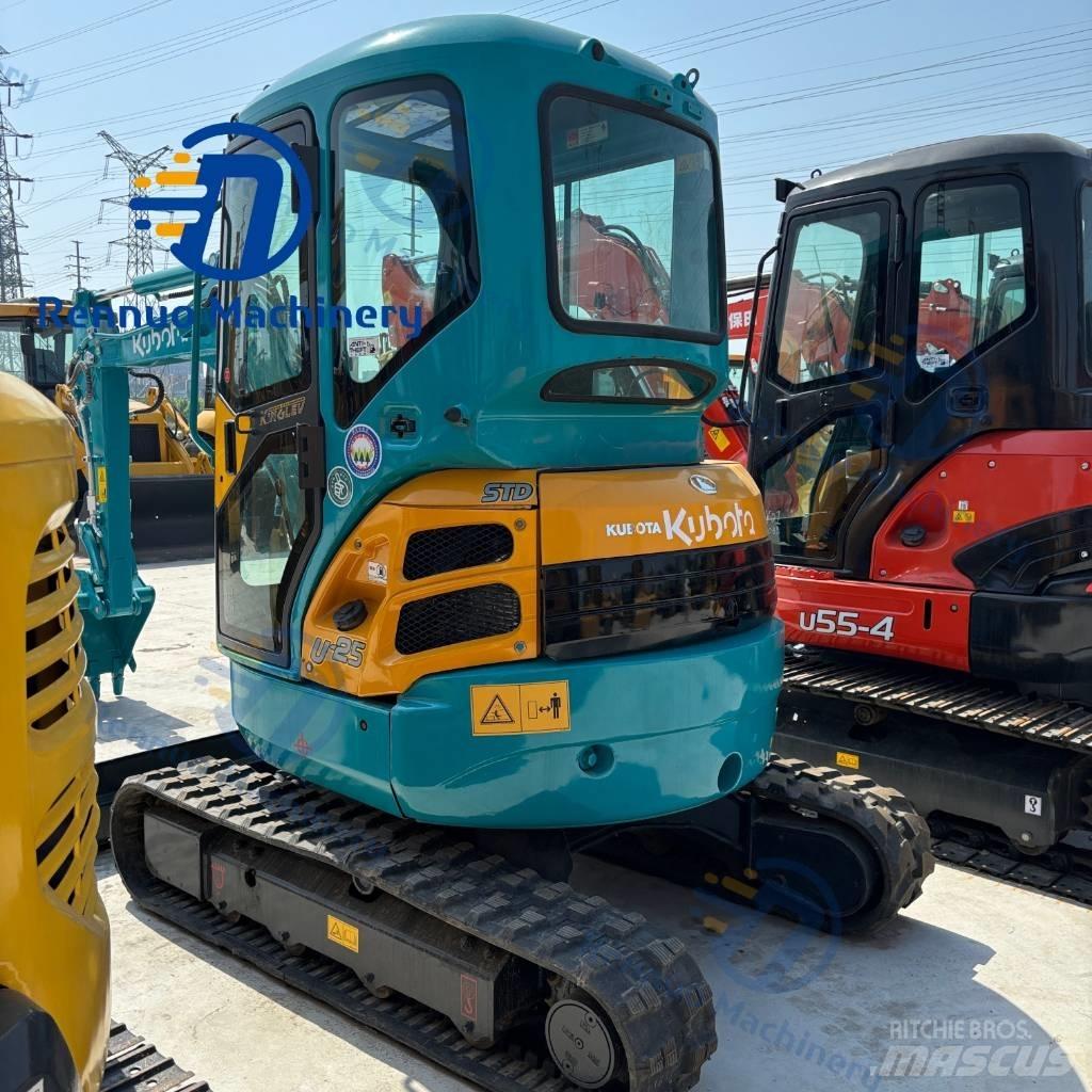 Kubota U 25 Мини екскаватори < 7 т