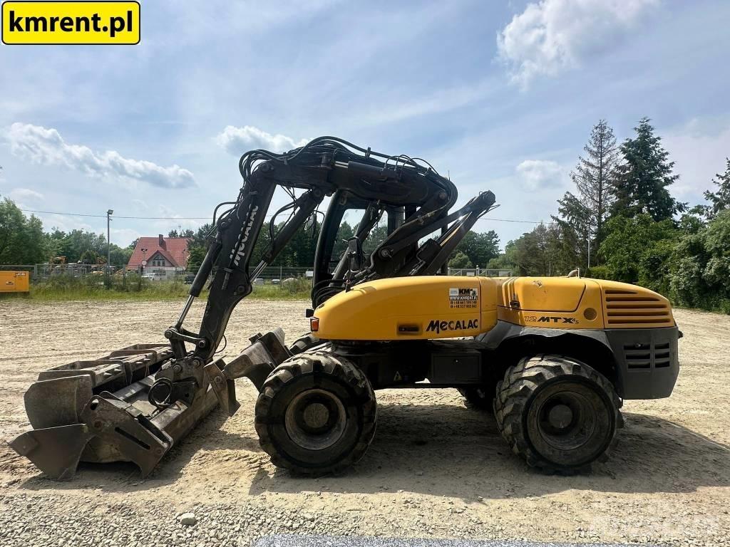 Mecalac 12 MTX Товарач със заден ексватор