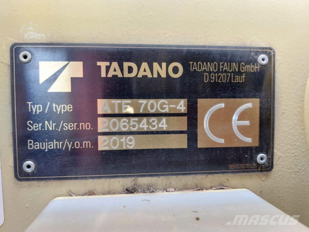Tadano ATF70G-4 Всъдеходни кранове