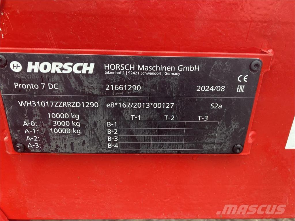 Horsch Pronto 7DC Редосеялки