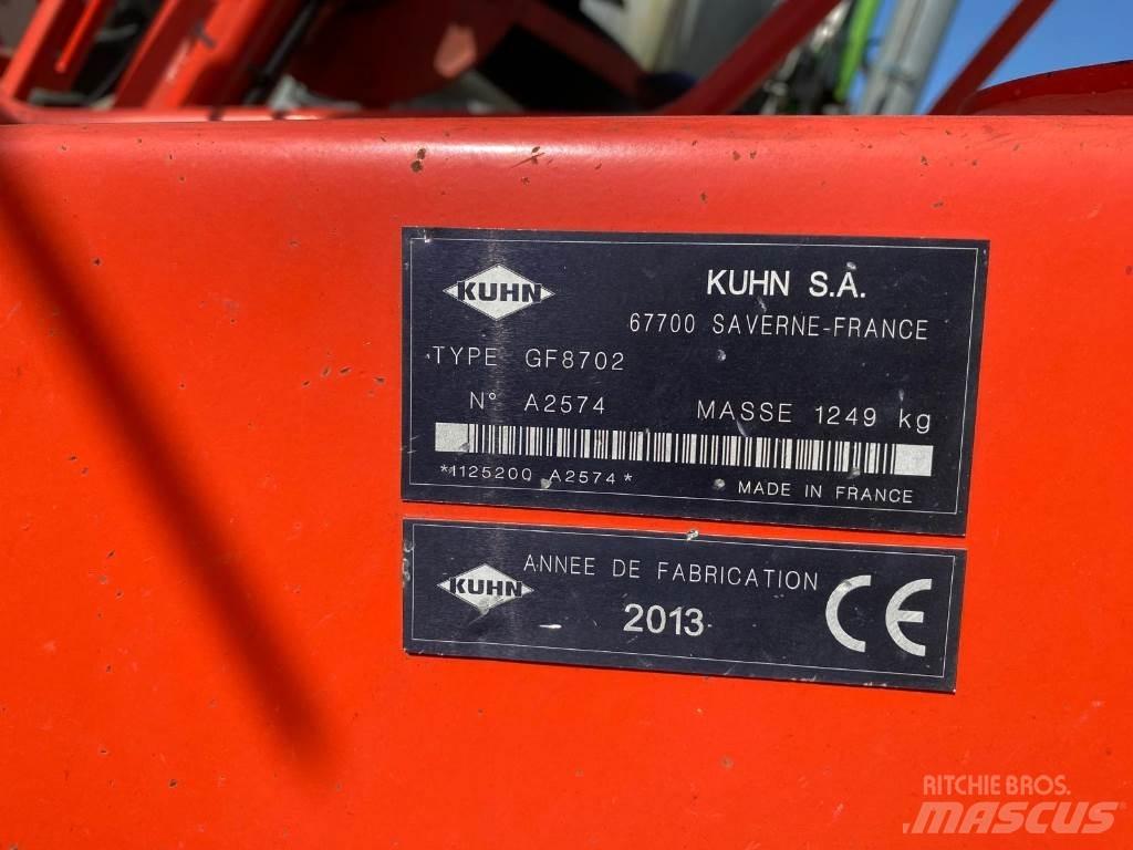 Kuhn GF8702 Гребла и сенообръщачки