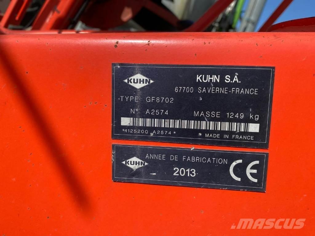 Kuhn GF8702 Гребла и сенообръщачки
