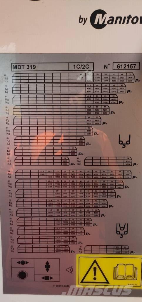 Potain MDT319 Мачтови кранове