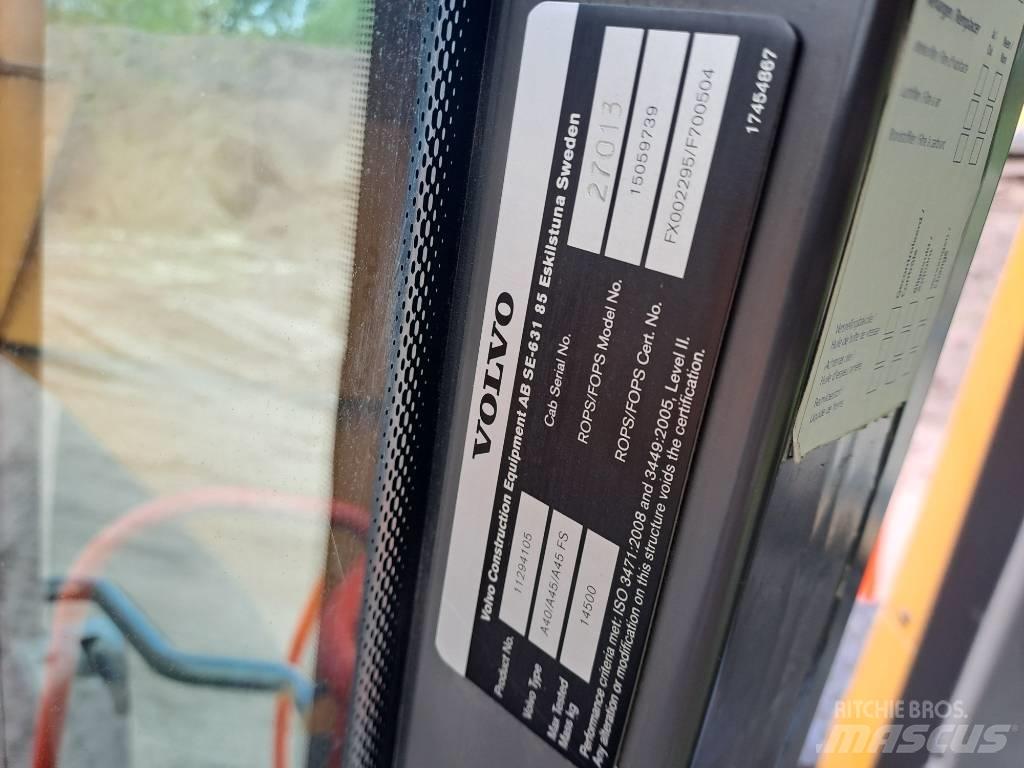 Volvo A45G Дъмпери/моторни превозни средства