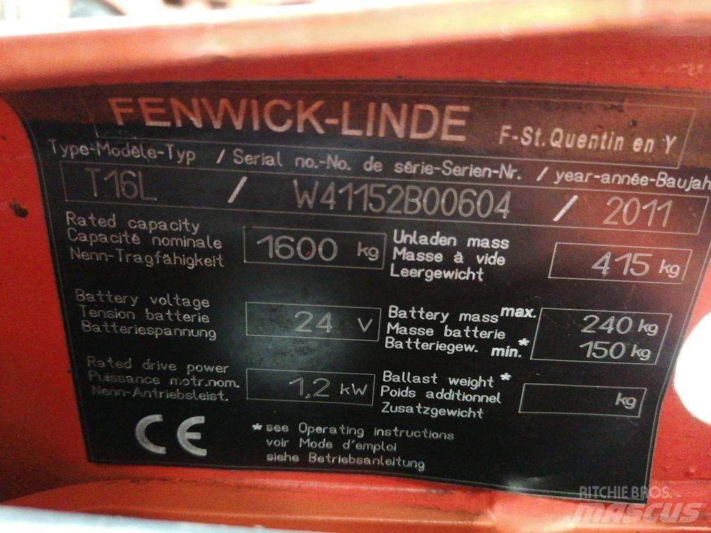 Linde T16L Нископовдигач