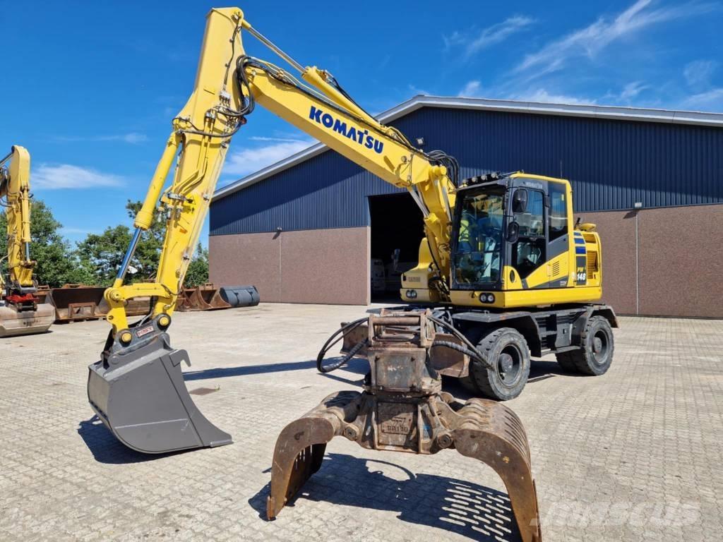 Komatsu PW 148-11 Колесни екскаватори