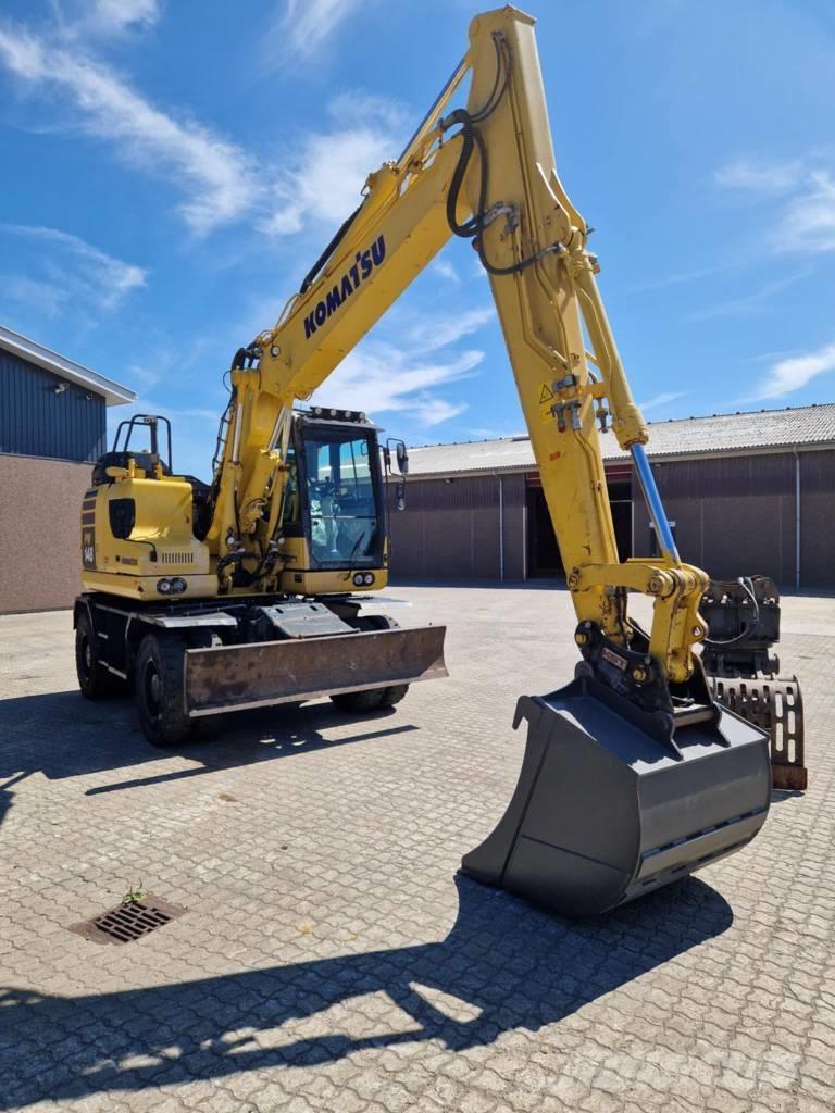 Komatsu PW 148-11 Колесни екскаватори