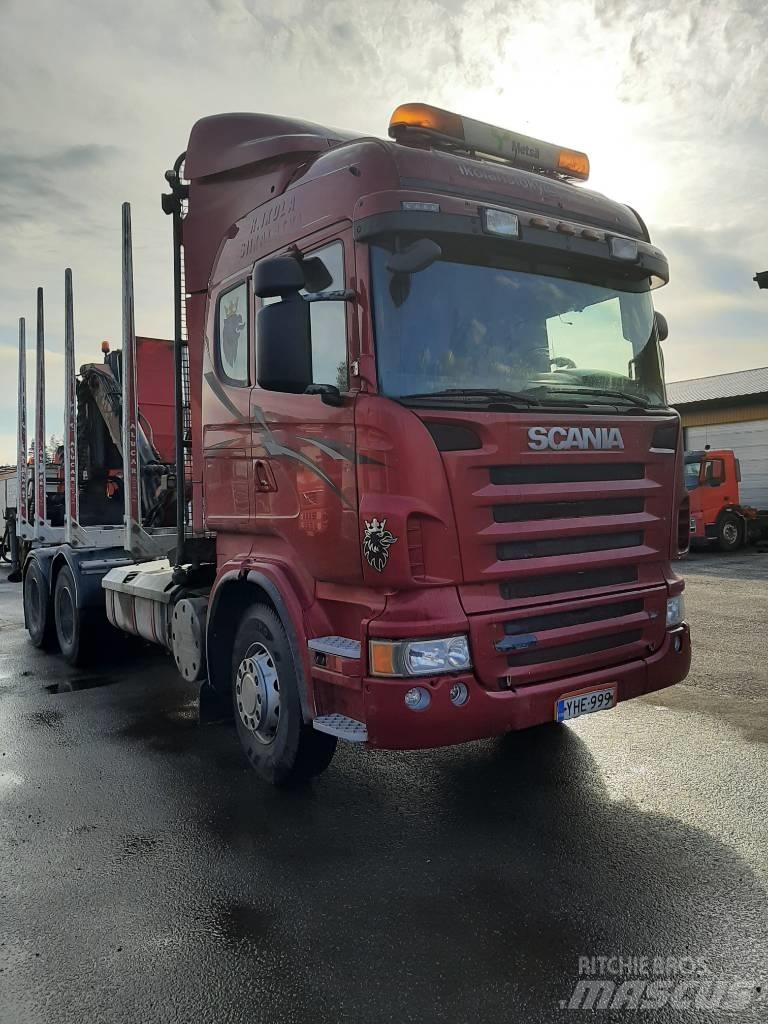 Scania R 620 За превоз на дървени трупи