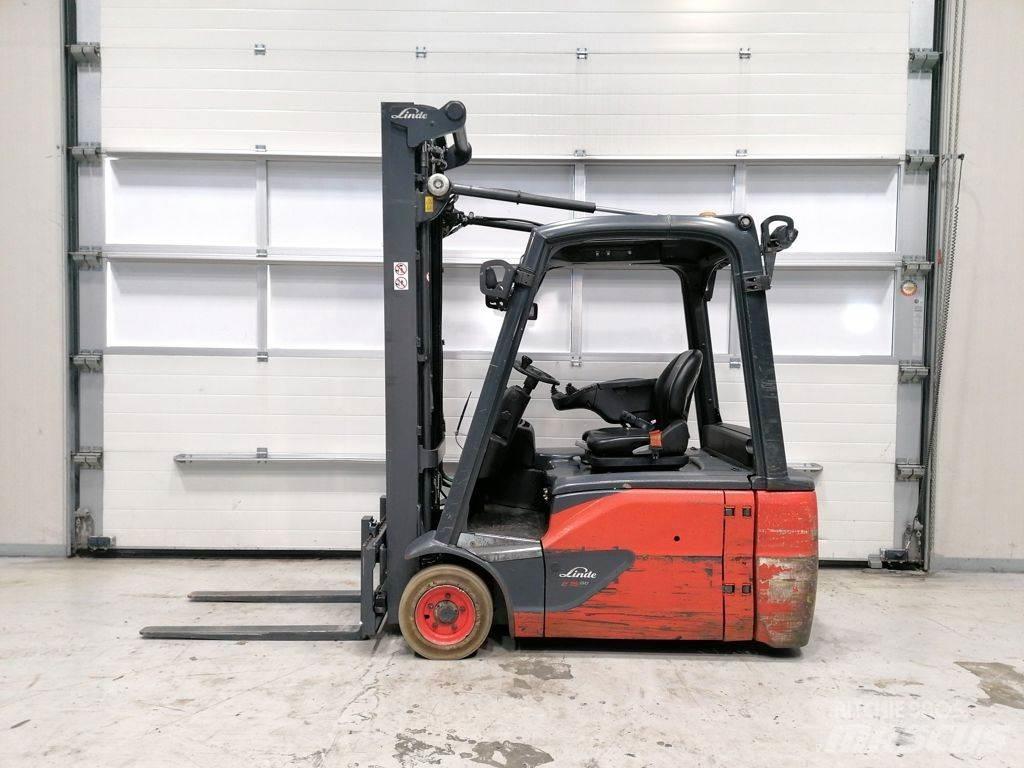 Linde E16L-02 Електрически вилични кари-повдигачи