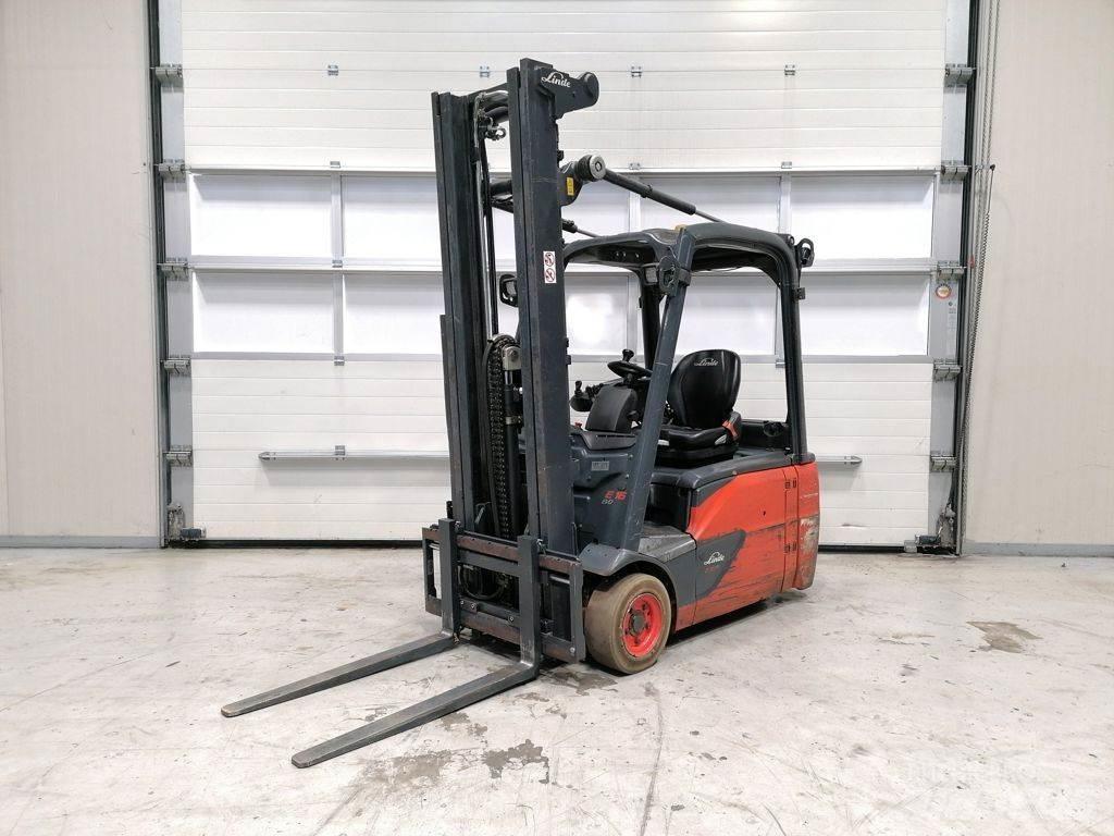 Linde E16L-02 Електрически вилични кари-повдигачи
