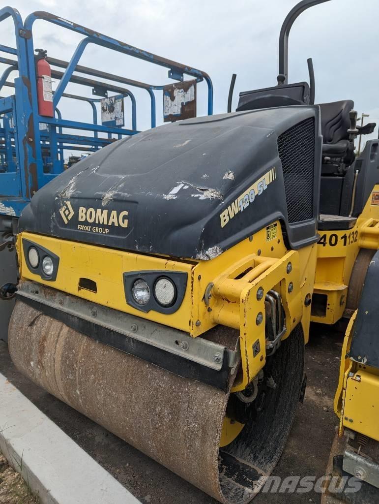 Bomag BW 120 AD-3 Двойни барабанни ролки
