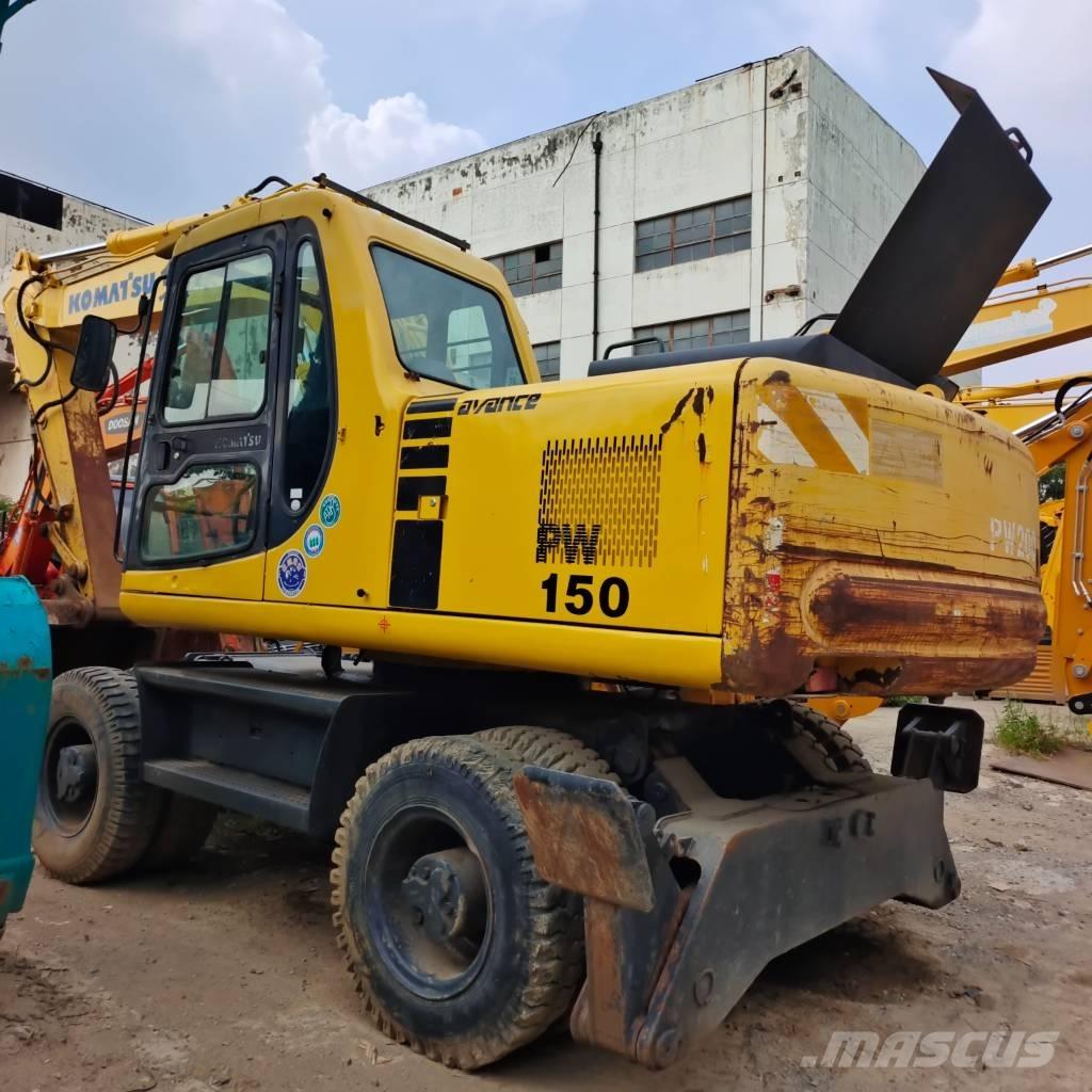 Komatsu PW 150 Колесни екскаватори