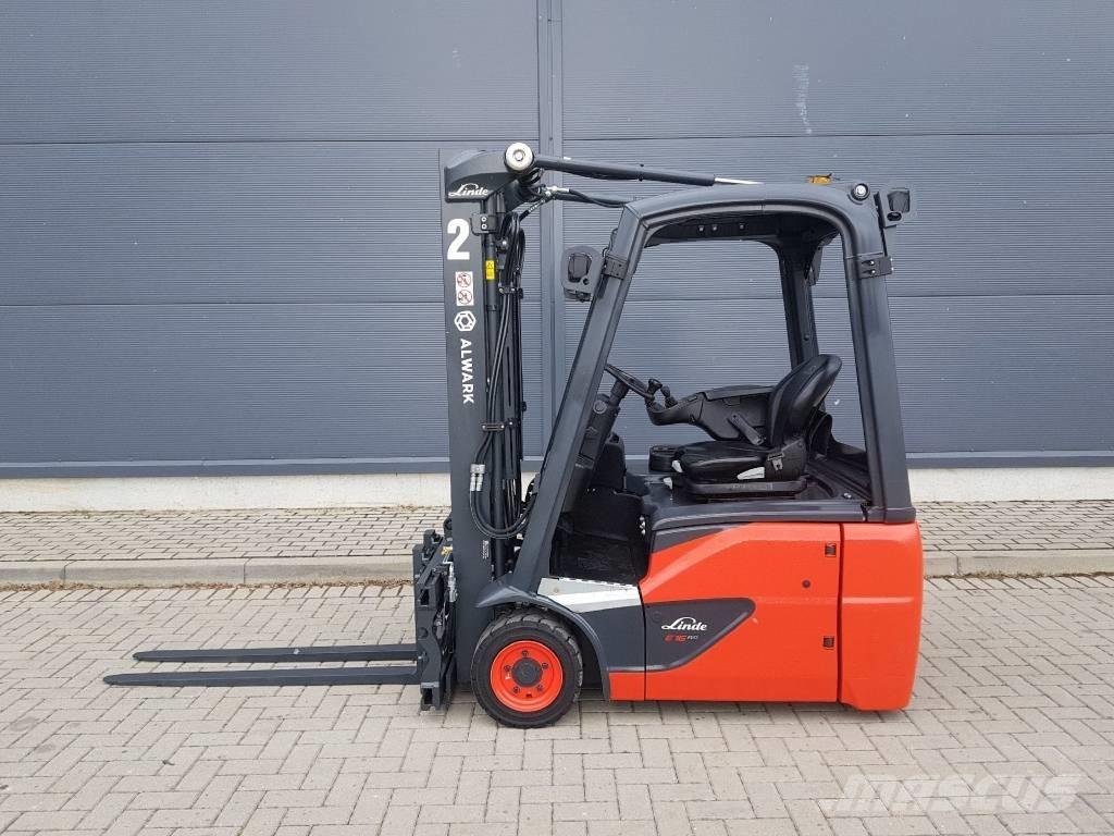 Linde E16C Електрически вилични кари-повдигачи