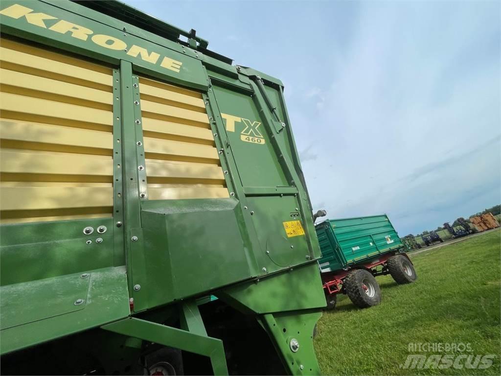 Krone TX 460 Ремаркета за зърно / силаж
