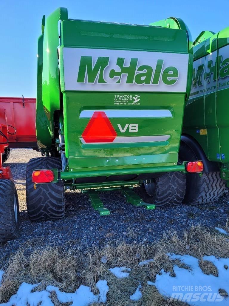McHale V8 Сламопреси за кръгли бали
