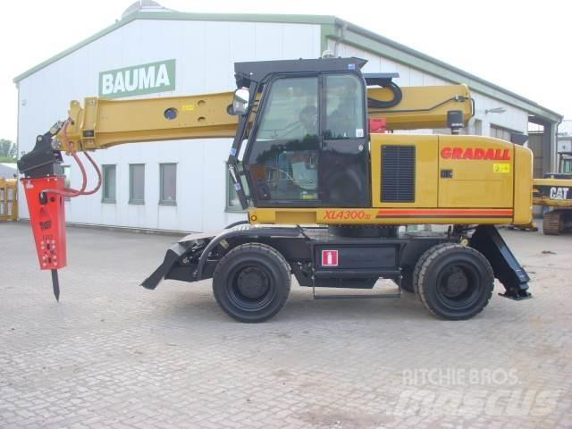 Gradall XL 4300 Колесни екскаватори