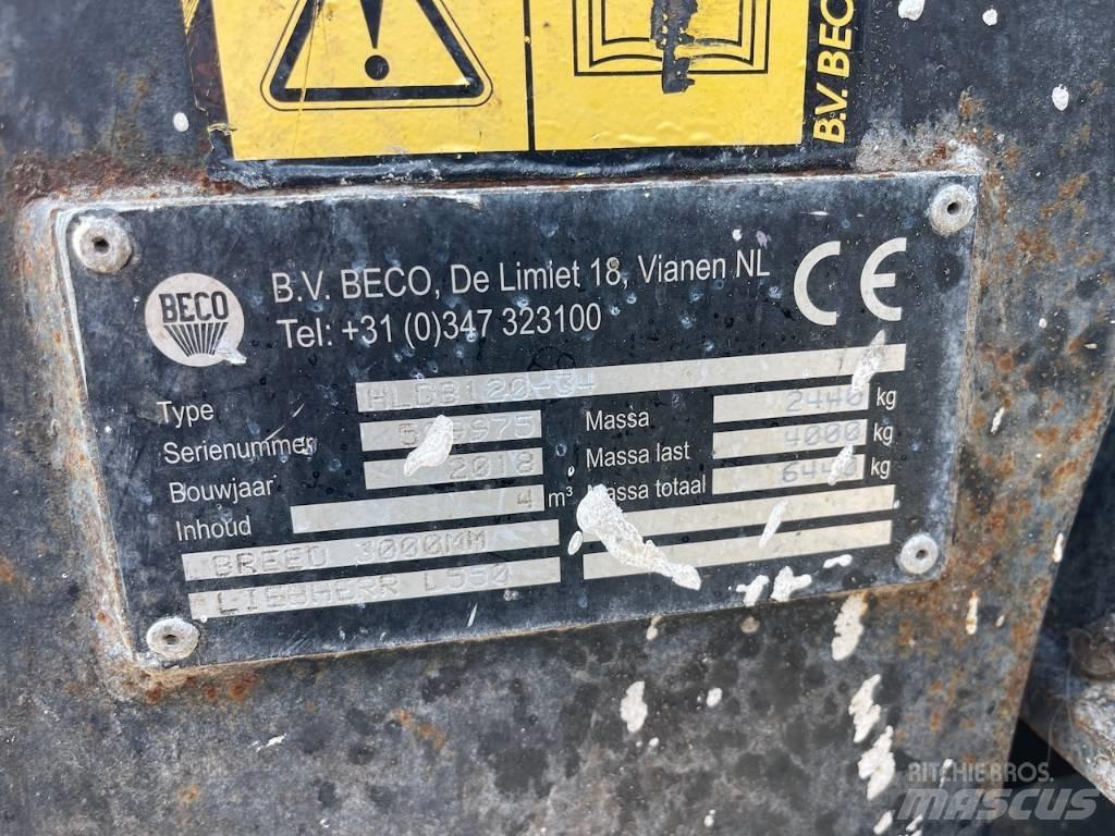 Liebherr 550 CDC + BSS Колесни товарачи