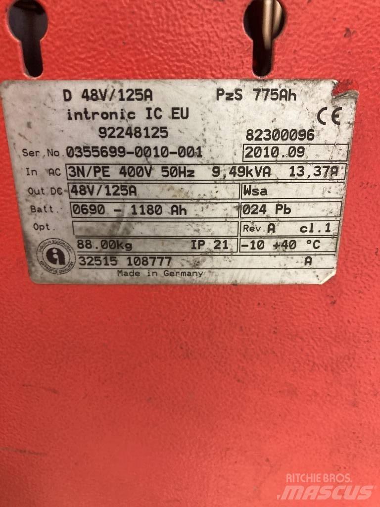 Linde E20L/386 Електрически вилични кари-повдигачи