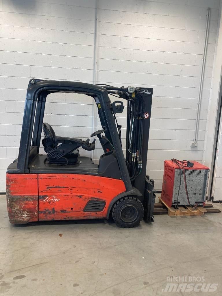 Linde E20L/386 Електрически вилични кари-повдигачи