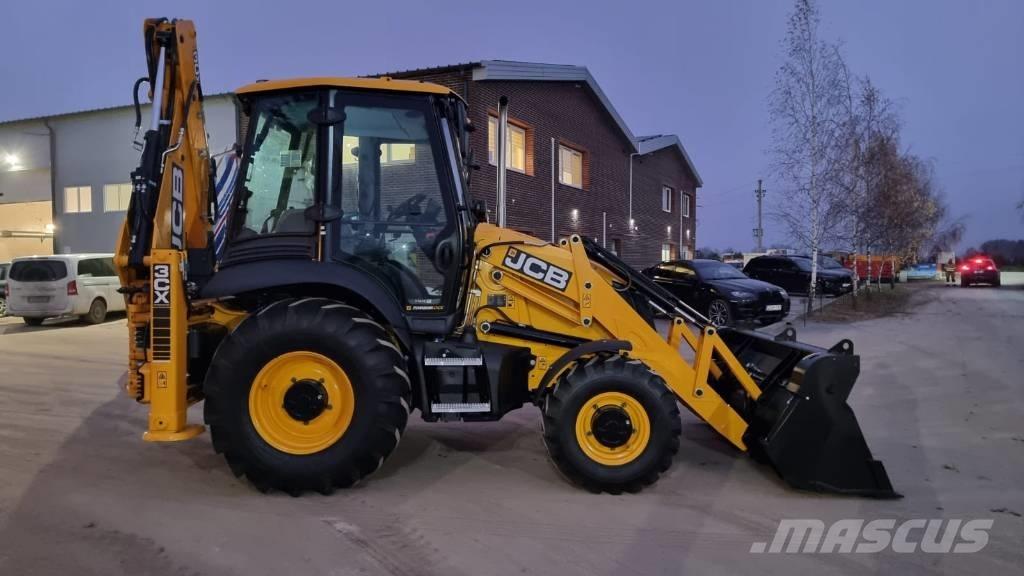 JCB 3 CX Товарач със заден ексватор