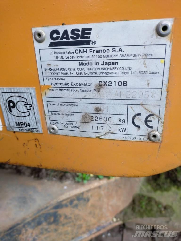 CASE 210 CX B Верижен екскаватор