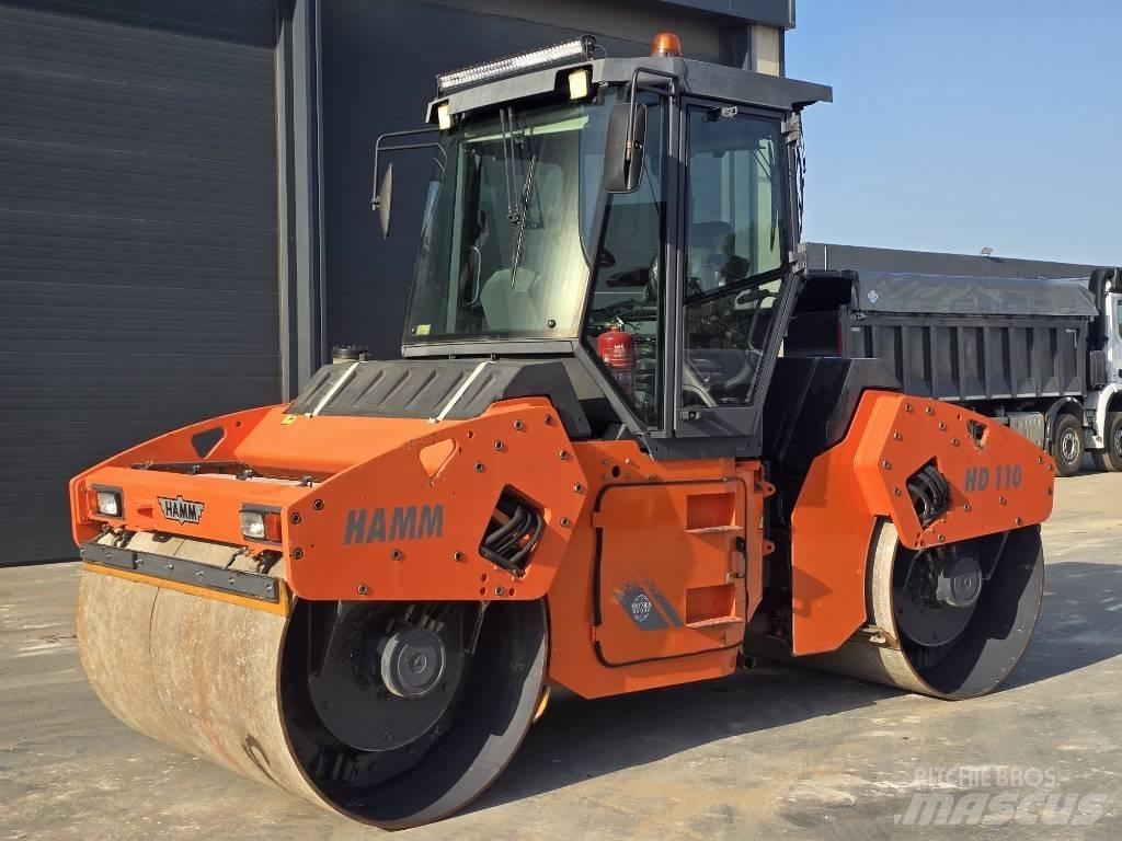Hamm HD 110 Двойни барабанни ролки
