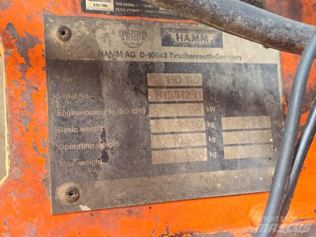 Hamm HD 110 Двойни барабанни ролки
