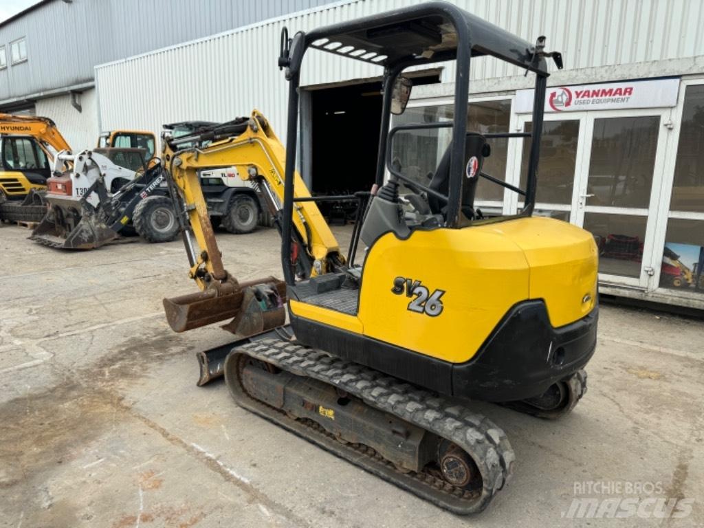 Yanmar SV26 (00572) Мини екскаватори < 7 т