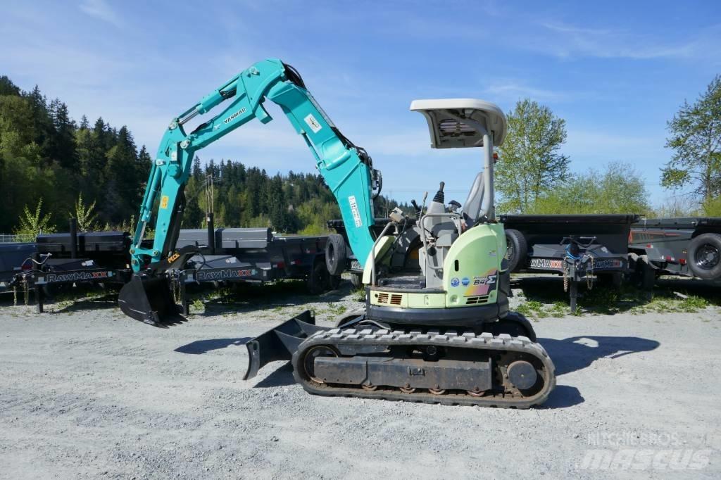 Yanmar B4-6A Мини екскаватори < 7 т