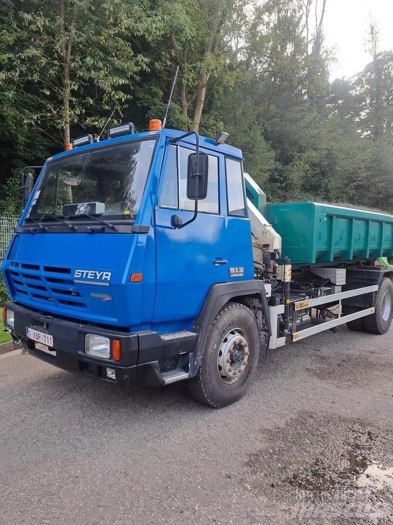 Steyr 19KP Камиони с кран с кука