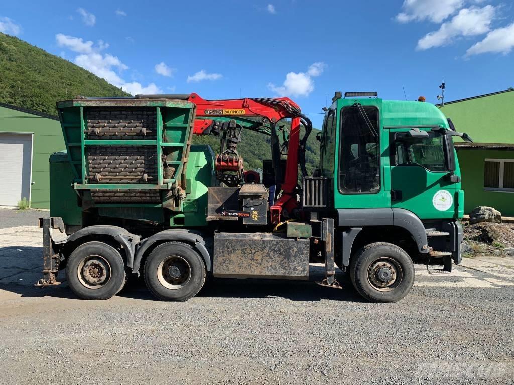 MAN - JENZ TGS 6x4 Дробилки за клони