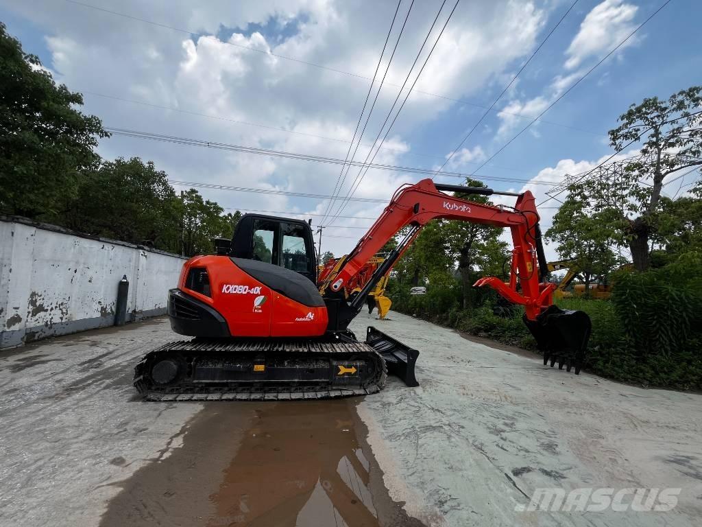 Kubota KX 080-4 CX Мини екскаватори < 7 т