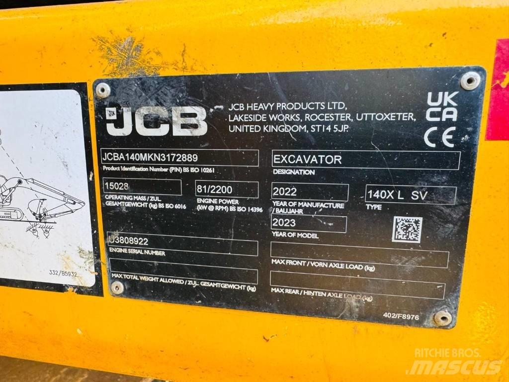 JCB 140 X Верижен екскаватор