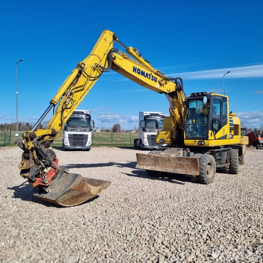 Komatsu PW160 - 11 Колесни екскаватори