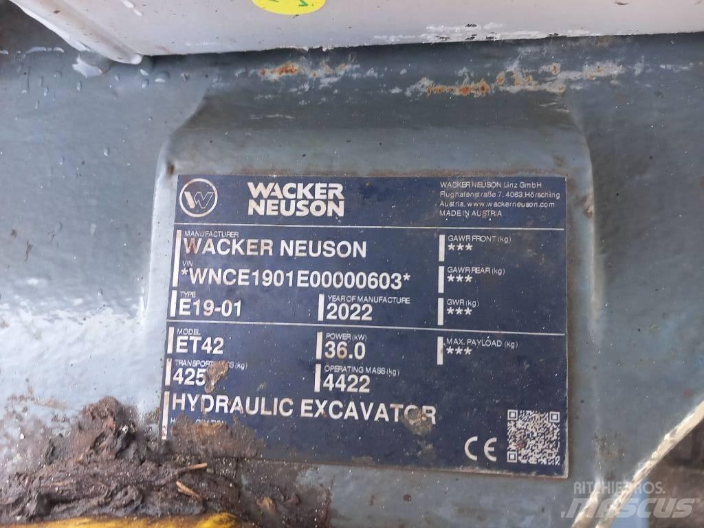 Wacker Neuson ET42 Верижен екскаватор