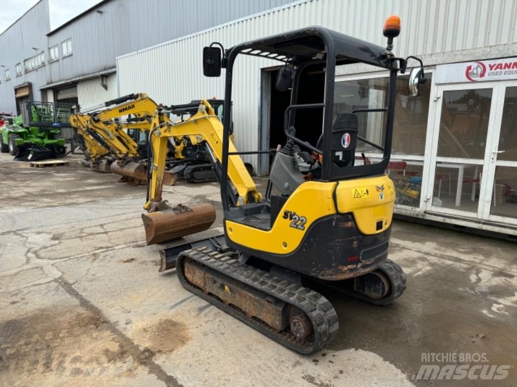 Yanmar SV22 (01319) Мини екскаватори < 7 т