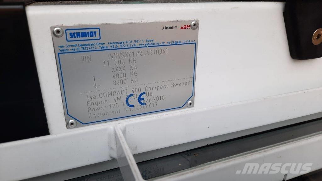 Schmidt Cleango 500 Автоматични метачки с четки