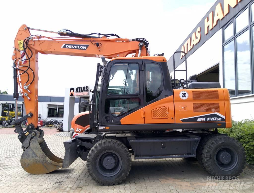 Doosan DX140W-7 Колесни екскаватори