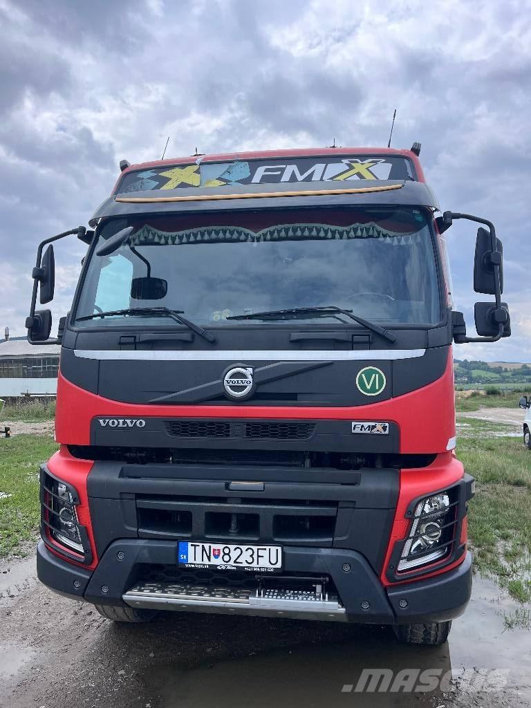 Volvo FMX 500 За превоз на дървени трупи