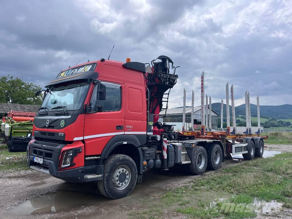 Volvo FMX 500 За превоз на дървени трупи